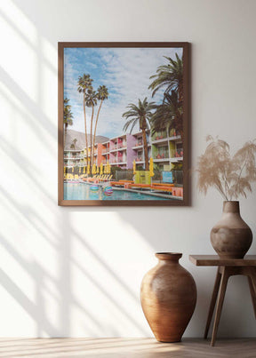 Palm Springs Pool Day VII Poster