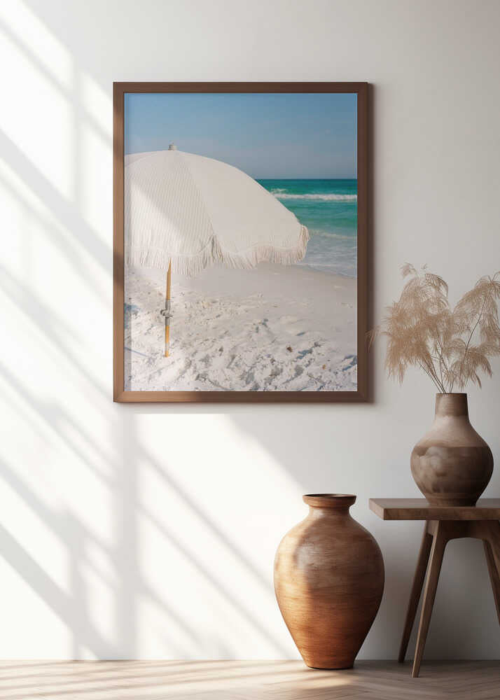 Beach Umbrella Poster