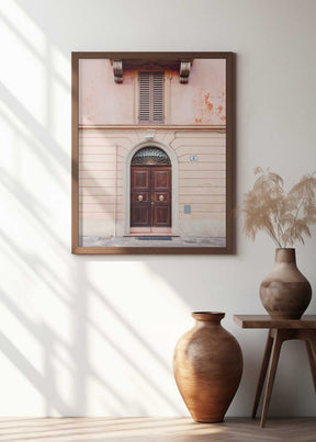 Bologna in Pink | Italy travel photography Poster
