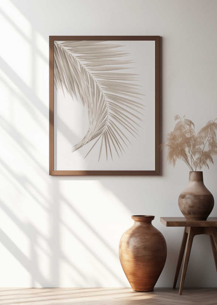 Tan Leaf Poster