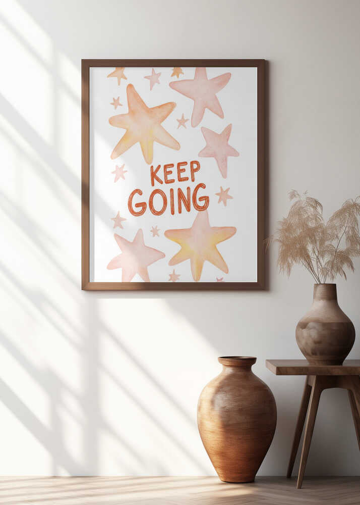 Starry Encouragement Poster