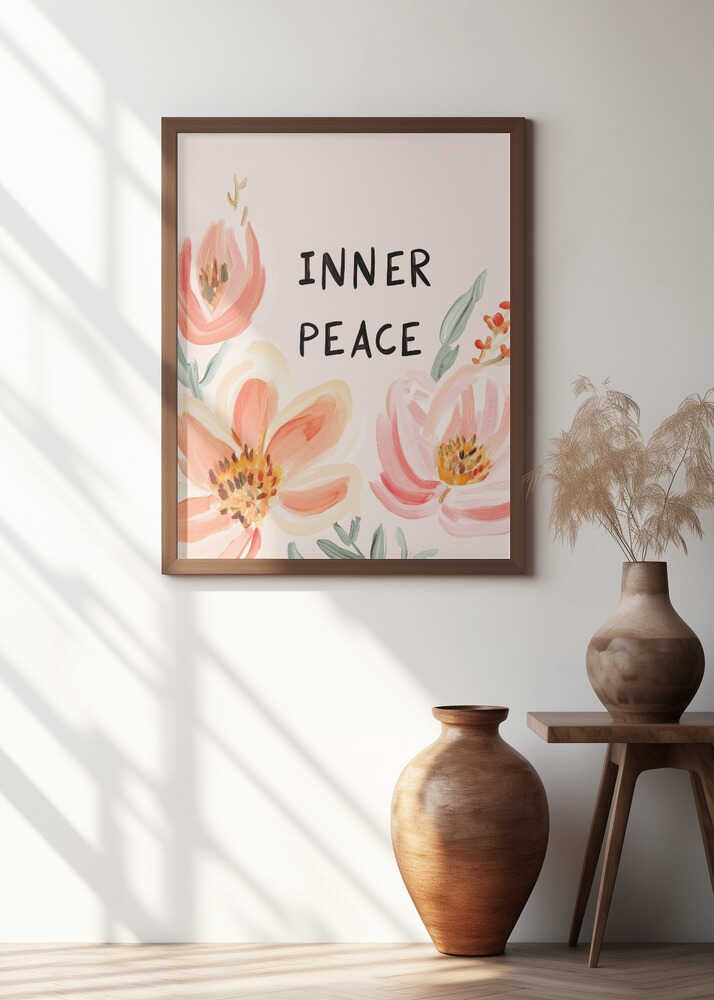 Tranquil Blossoms Poster