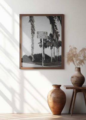 Surf Drive + Ocean Drive Poster