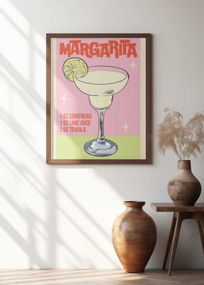 Margarita Cocktail Poster