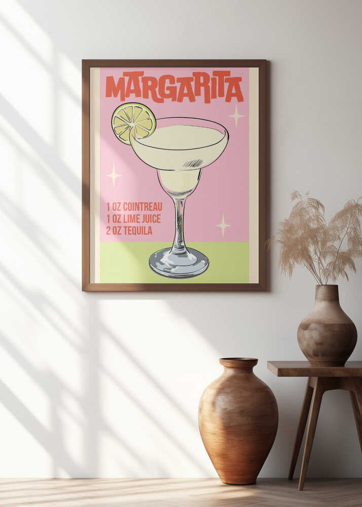 Margarita Cocktail Poster