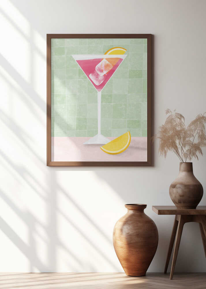 Pink coctail Poster