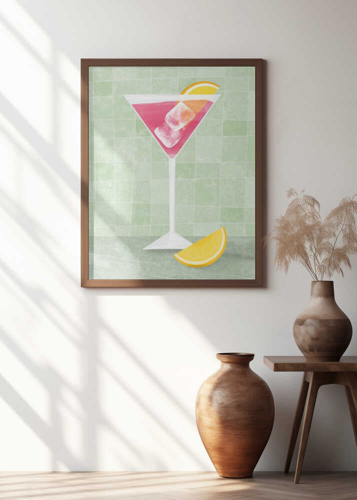 Pink coctail Poster