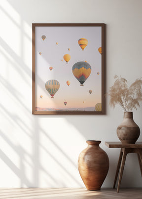 Sunrise In Cappadocia Poster