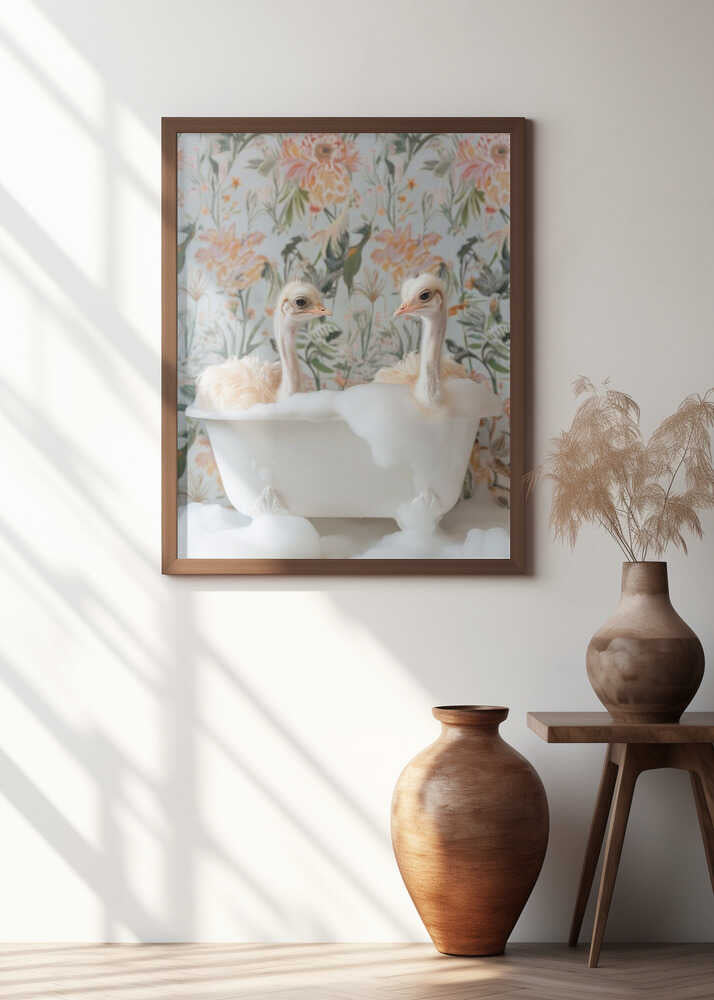 Feathered Fun Poster