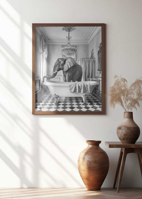 A Bathroom Occupied Poster