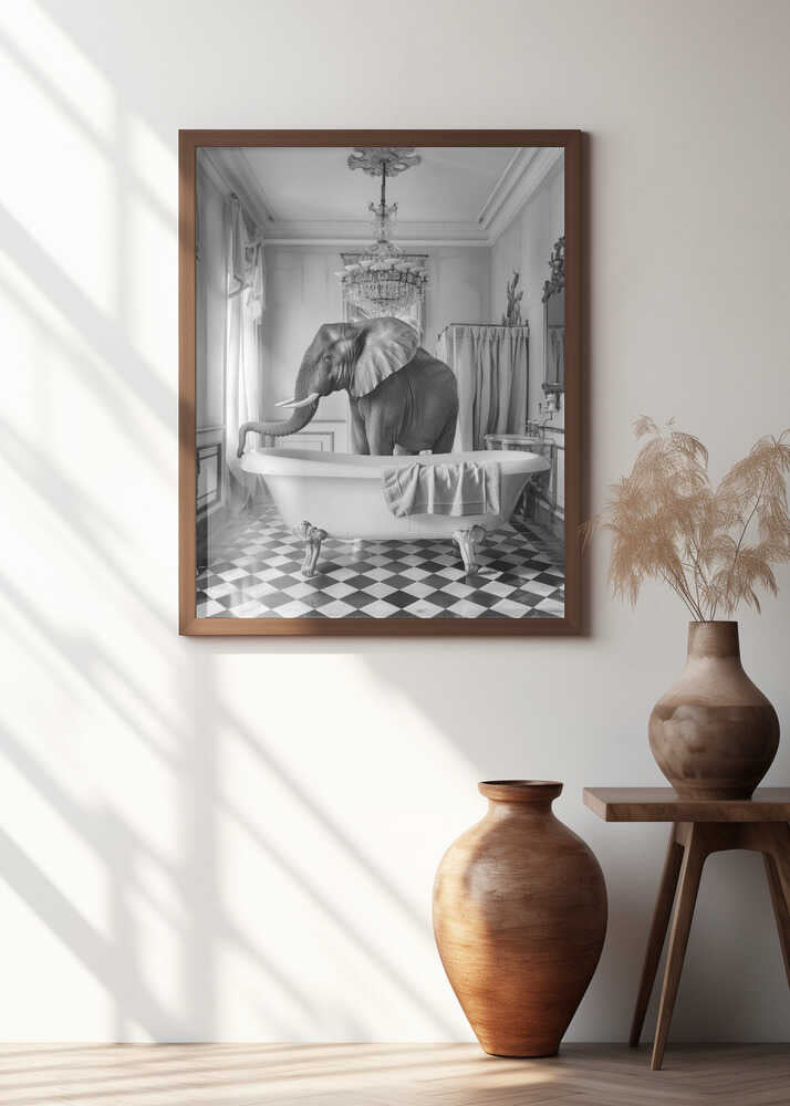 A Bathroom Occupied Poster