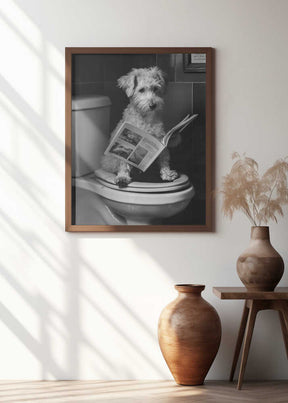 Good Boy   Toilet Art Poster