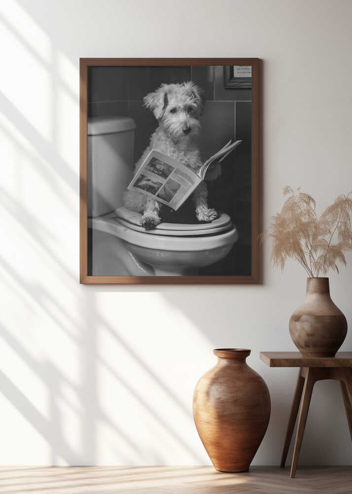 Good Boy   Toilet Art Poster