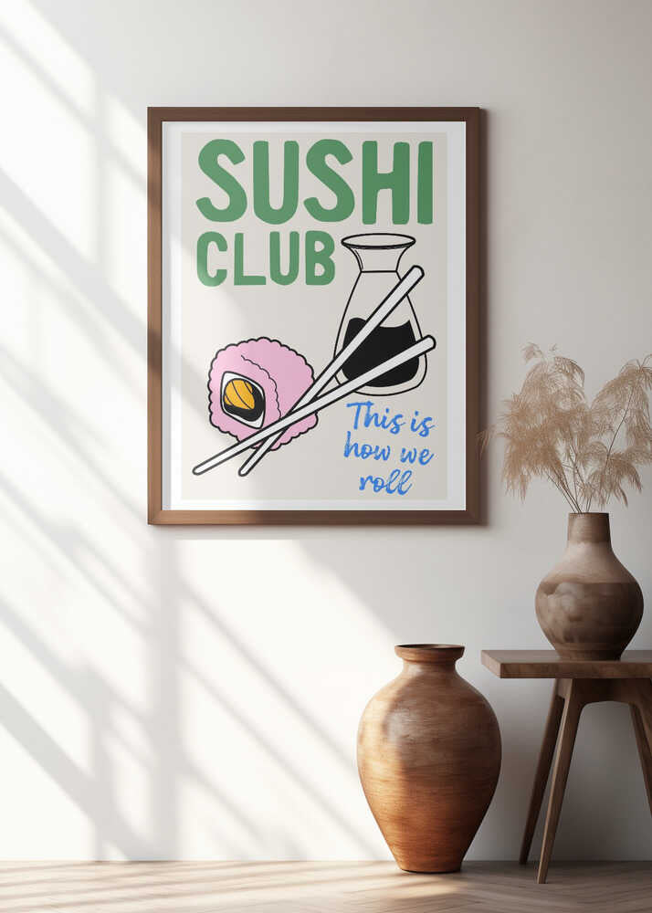A3 Sushi Club 01.png Poster