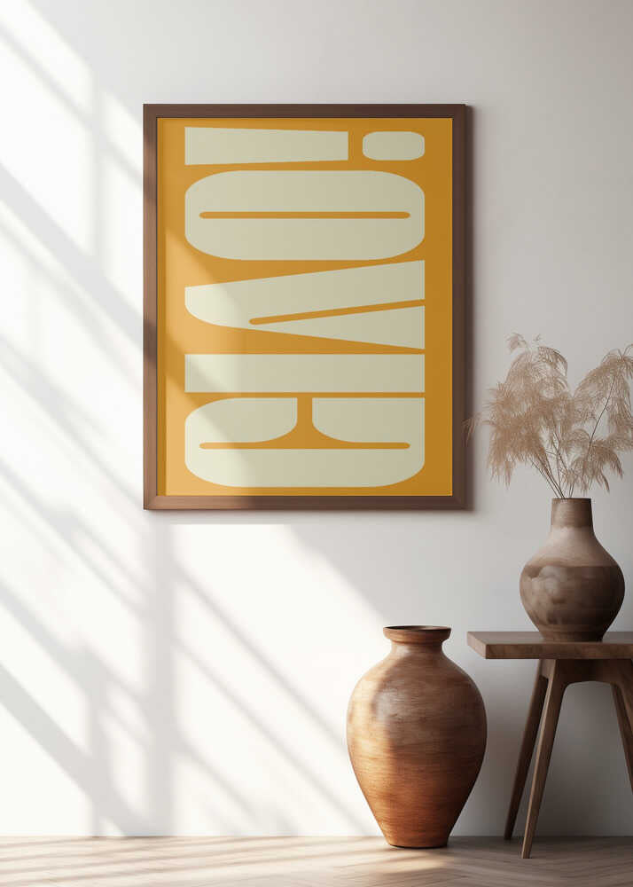 Retro Groove Forms Poster