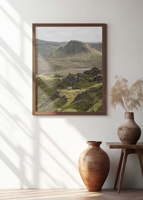 Quiraing Landscape on Scotland's Isle of Skye Poster