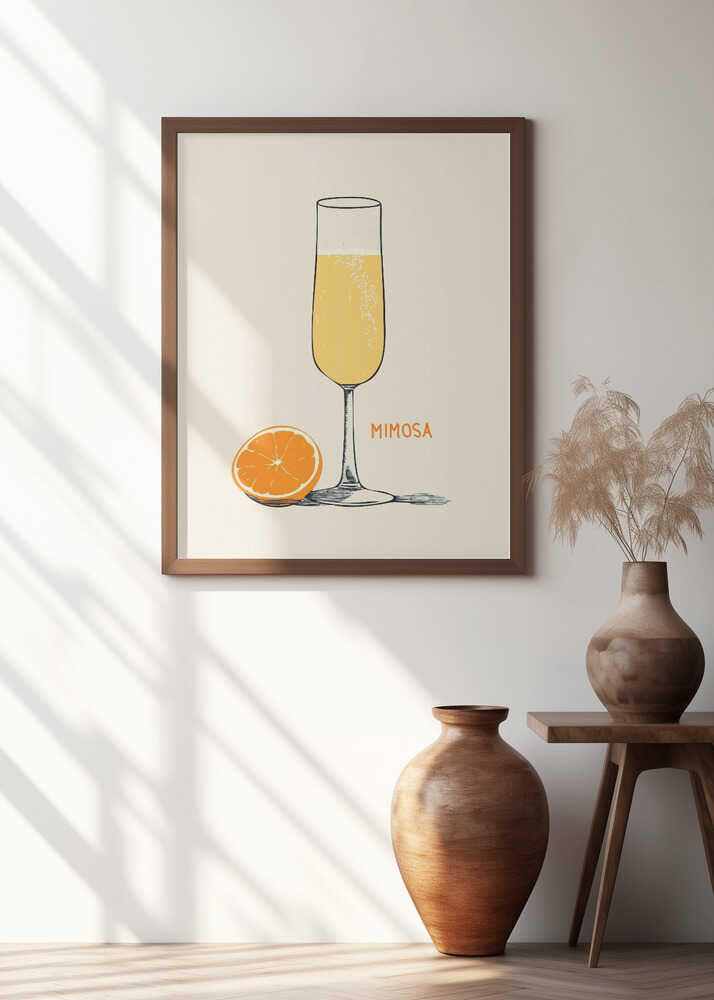Bubbly Brunch Vibe Poster