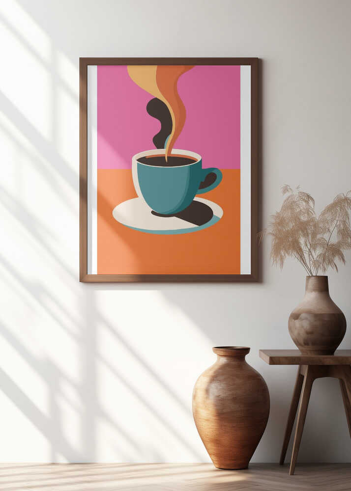 A3 Coffee Steam Pink Final 01 01.png Poster