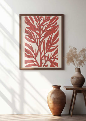 The Tree Branch with Leaves Poster