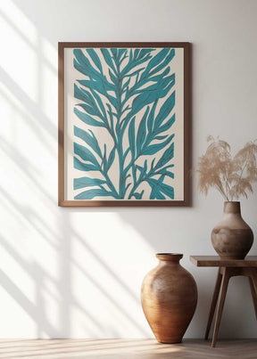 The Tree Branch with Leaves Poster