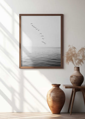 Flying Birds Poster