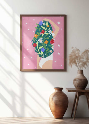 Floral Daydreams Poster