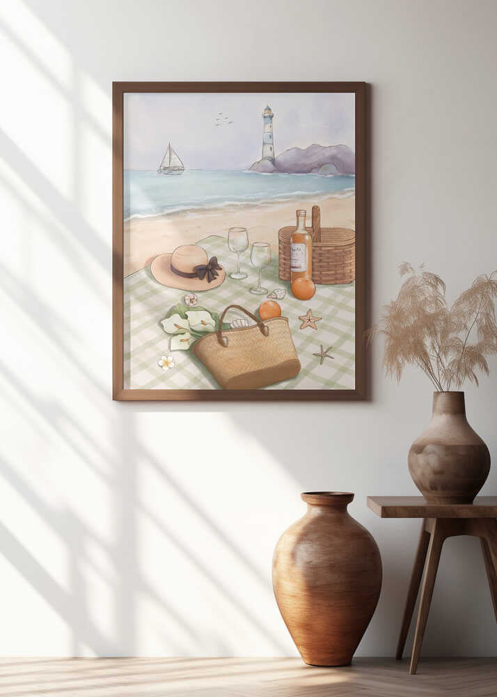 Holiday Beach Vibe Poster