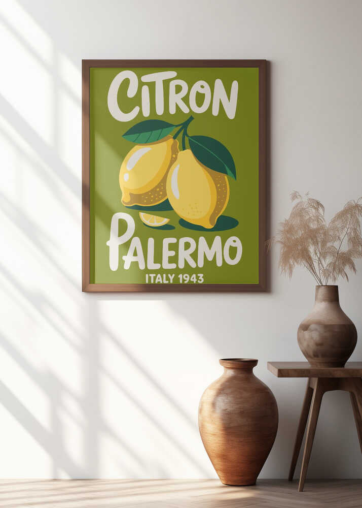 Lemon Harvest Poster