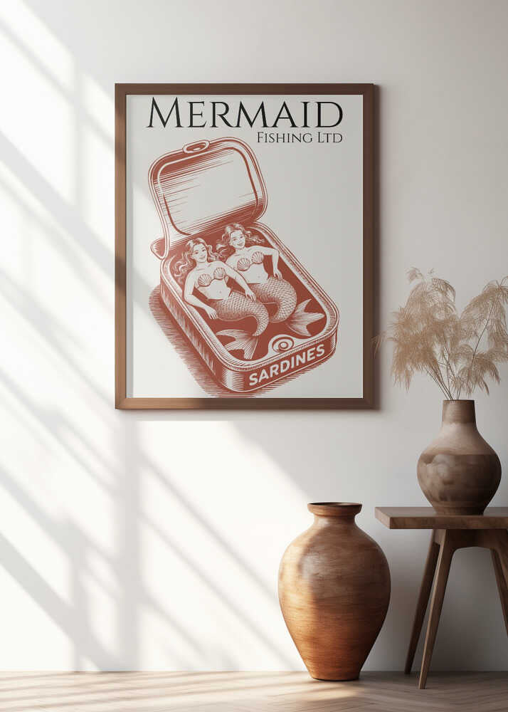 Mermaids in a Can Poster
