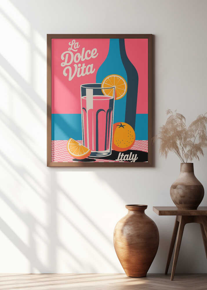 Citrus Delight Italy Poster