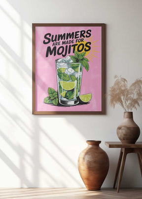 Summer Mojito Poster