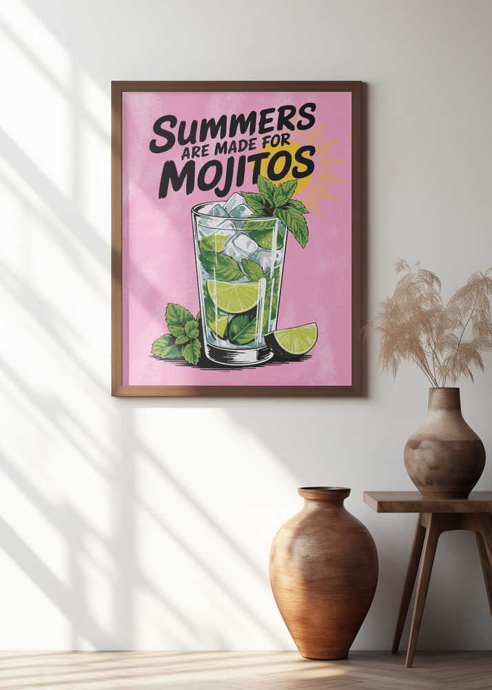 Summer Mojito Poster
