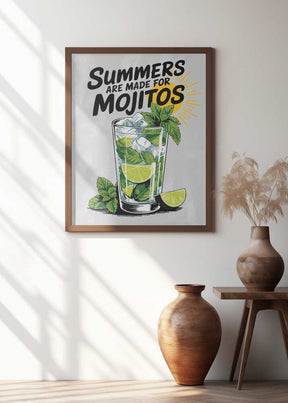 Summer Mojito Poster