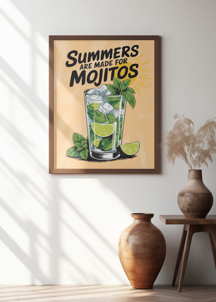 Summer Mojito Poster