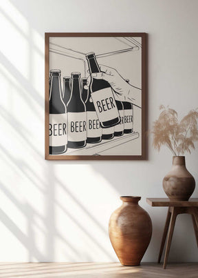 Beer Shelf Poster