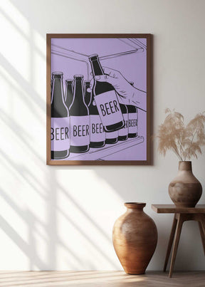 Beer Shelf Poster