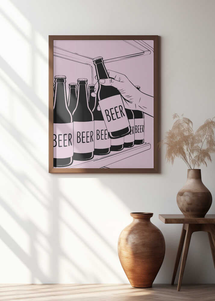 Beer Shelf Poster