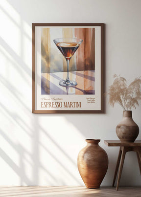 Classic Cocktails - Espresso Martini Poster