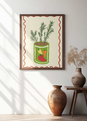 Chillies &amp; Rosemary Poster