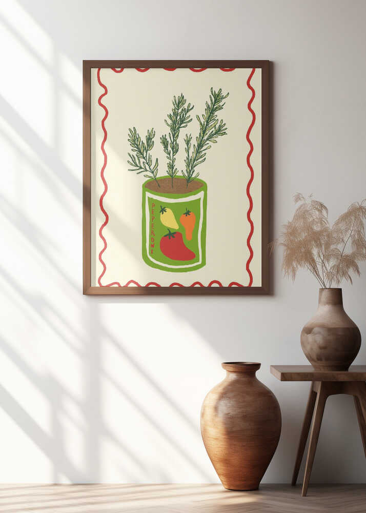 Chillies &amp; Rosemary Poster