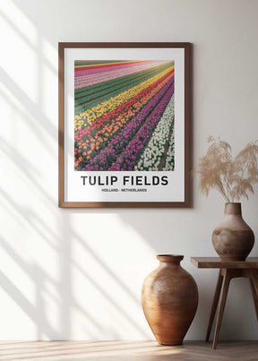 Tulip Fields Poster