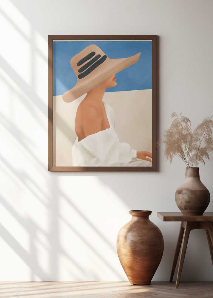 Serene Sunshade Poster