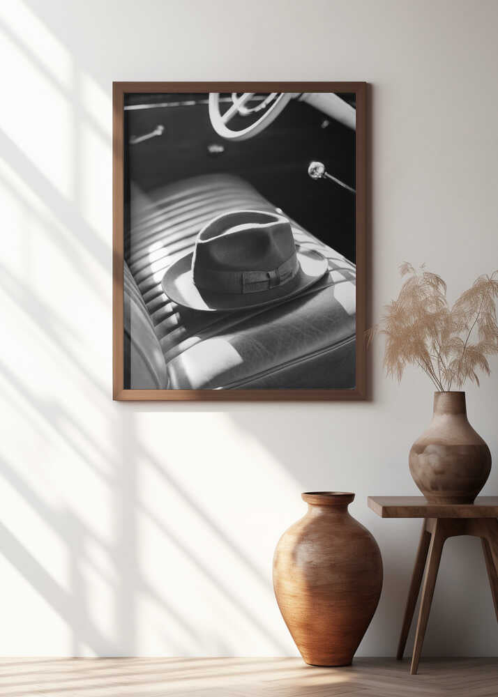 Hat In the Car Poster