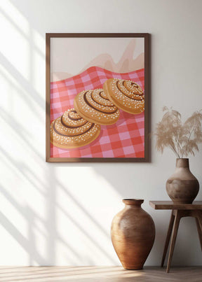 Swedish Cinnamon Buns Poster