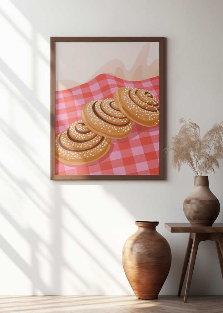Swedish Cinnamon Buns Poster