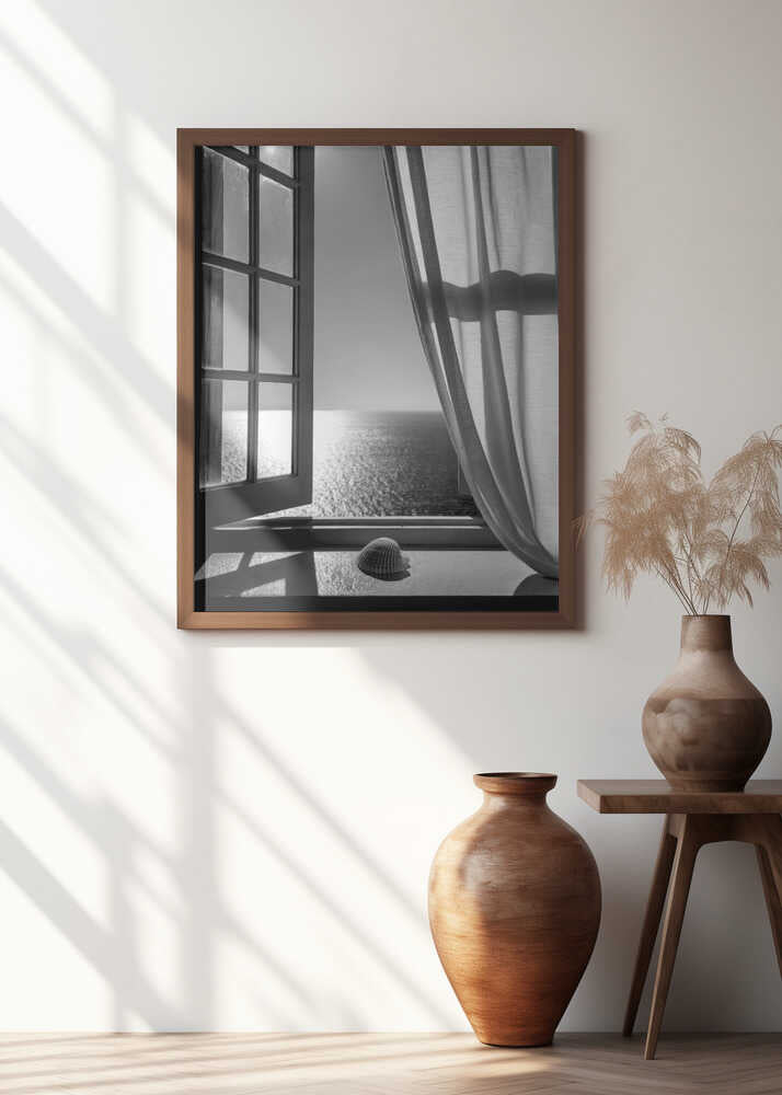 The Seashell In the Window Poster