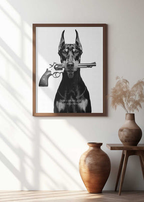 Don't Bring a Dog To a Gunfight Poster