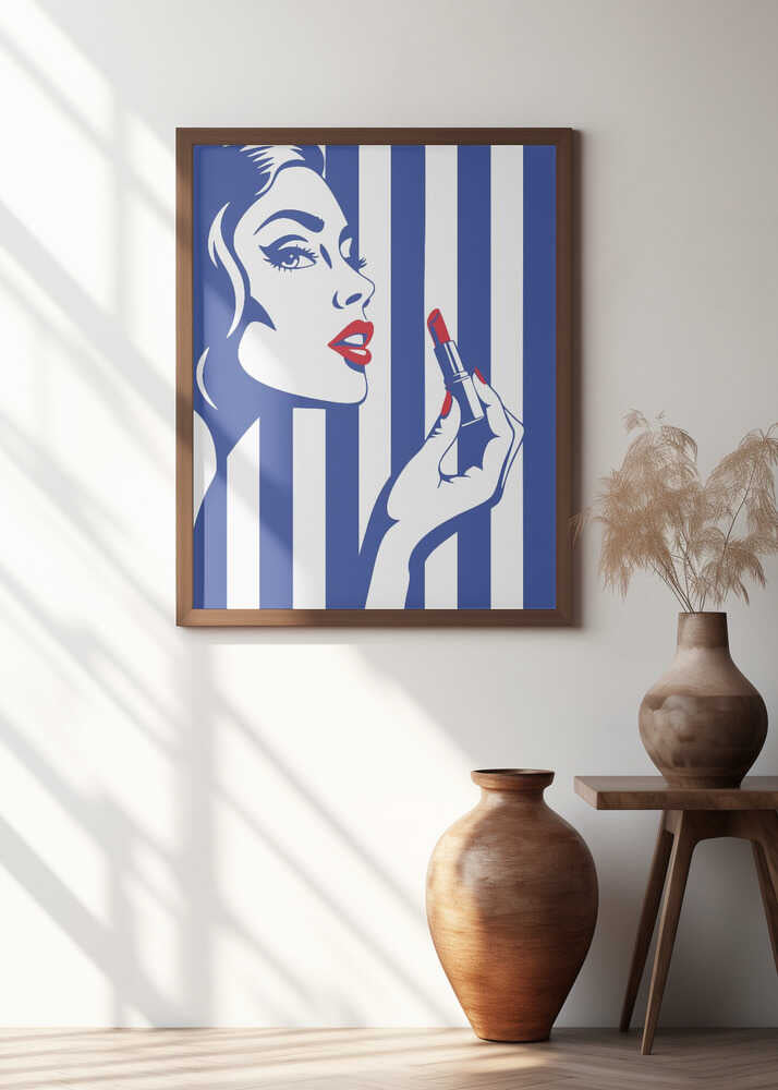Put On Some Lipstick Poster