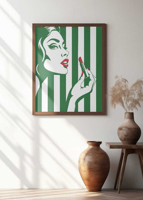 Put On Some Lipstick Poster