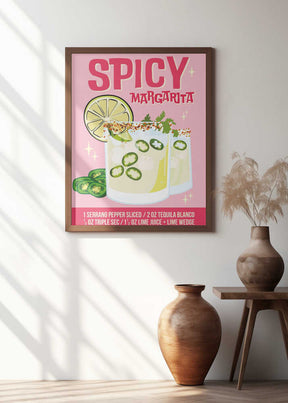 A3 Spicy Margs 5 Pink A3 Plus 01.png Poster